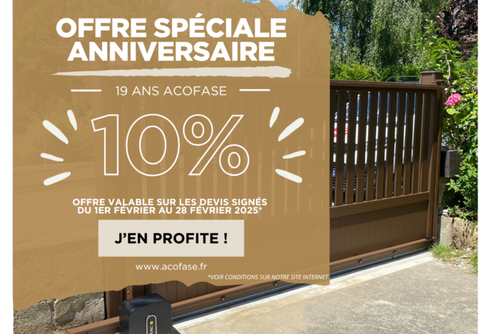 Offre anniversaire février 2025